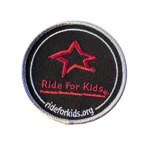 Vintage Ride for Kids Pediatric Brain Tumor Foundation Embroidered Patch 3 Inch